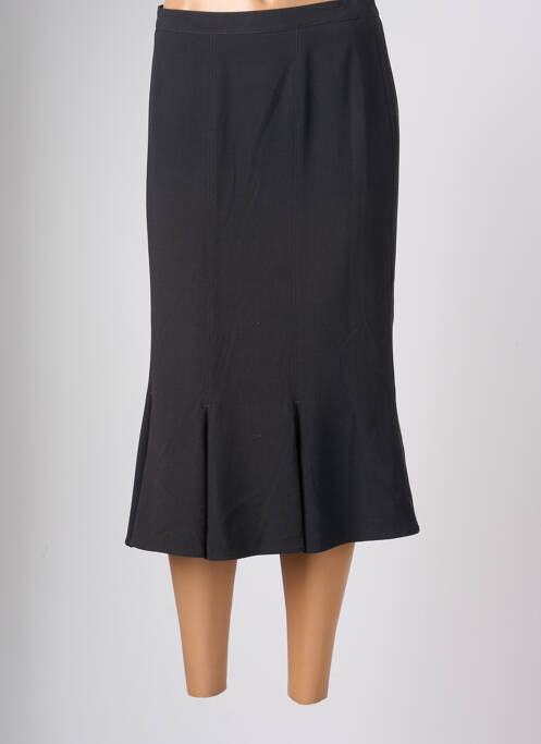 Fustă midi negru FRANCOISE F femeie