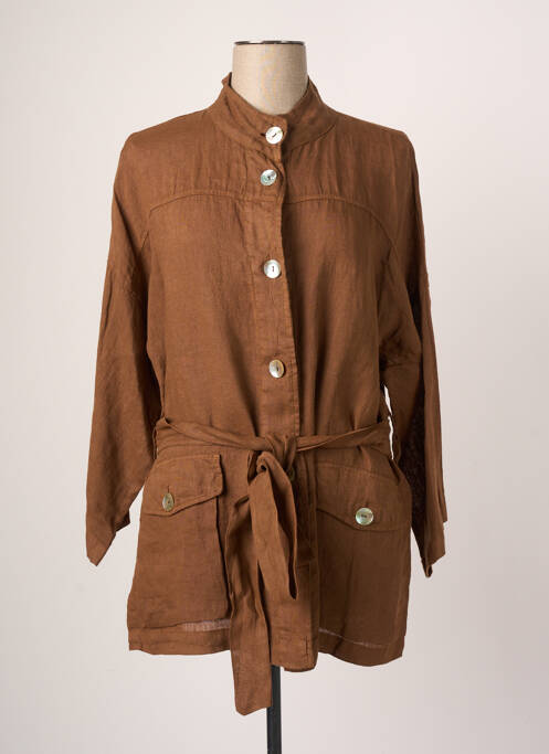 Jachete casual maro SOPHIA CURVY femeie