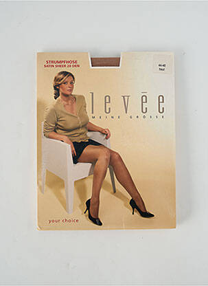 Colanți țesătură voal. piele LEVEE femme