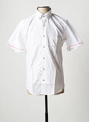 Cămașă cu mâneci scurte alb BEGGA bărbat