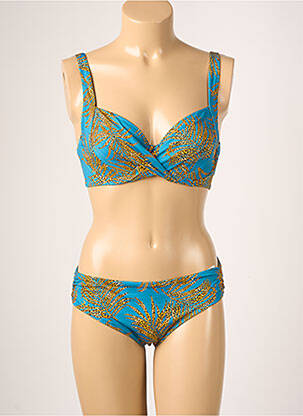 Costum de baie din două piese albastru ROSA FAIA femeie