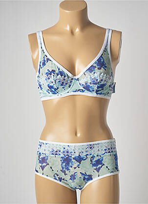 Set lenjerie albastru LOUISA BRACQ femeie