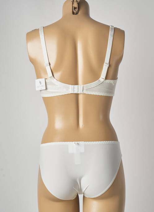 Set lenjerie bej LOUISA BRACQ femeie