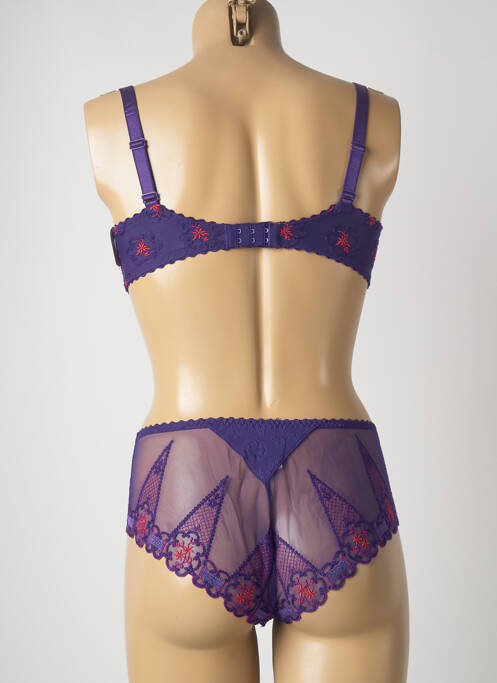 Set lenjerie violet LOUISA BRACQ femeie