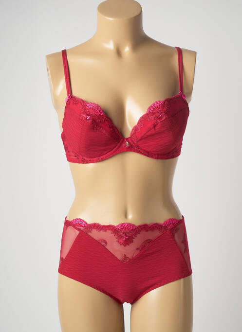 Set lenjerie roșu LOUISA BRACQ femeie