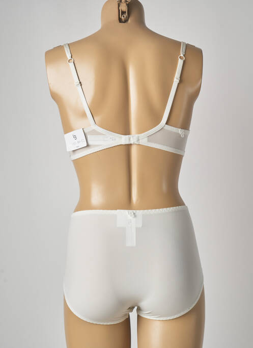 Set lenjerie alb LOUISA BRACQ femeie