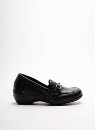 Mocasini material neted toc de 4 la 6 cm negru RIEKER femme