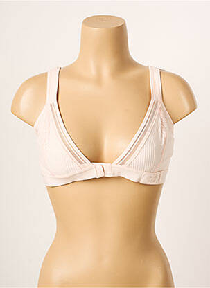 Sutien fără armatură bralete roz FANTASIE femeie