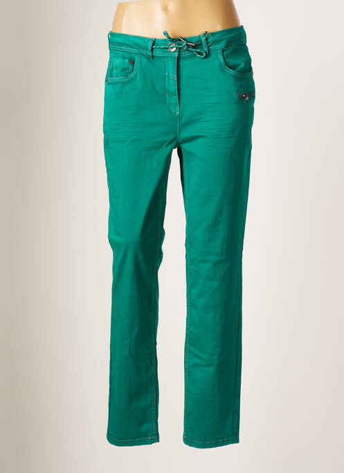 Pantalon slim verde CECIL femeie