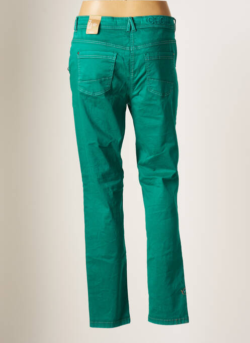 Pantalon slim verde CECIL femeie