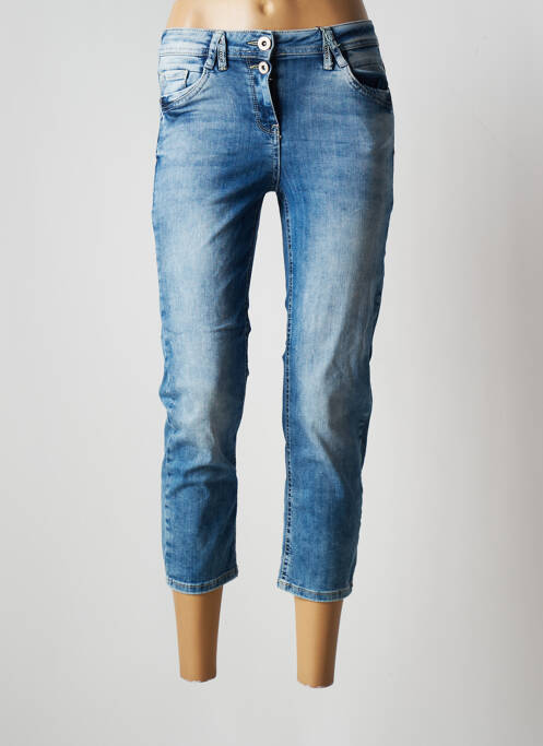 Pantalon trei sferturi albastru CECIL femeie