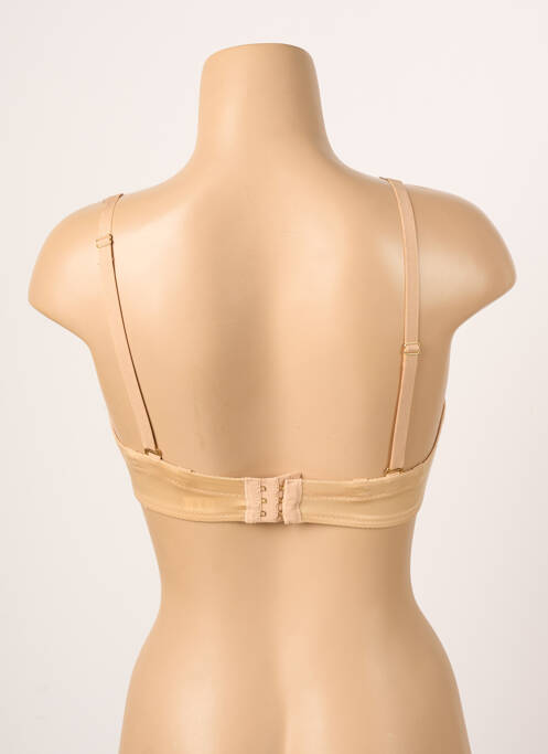 Sutien efect material satinat sutien balconet cu decolteu înalt piele BARBARA femme