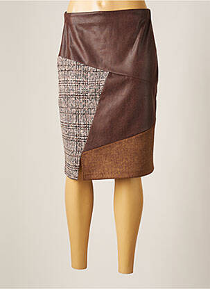 Fustă midi maro MERI & ESCA femeie