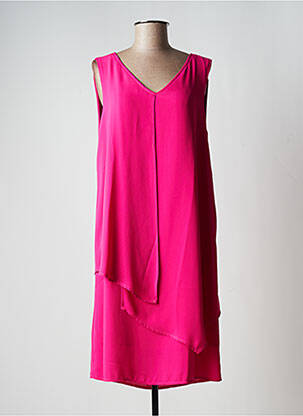 Rochie midi roz BARILOCHE femeie