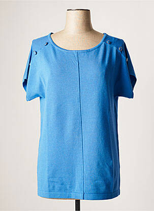 Pulover albastru MARBLE femeie