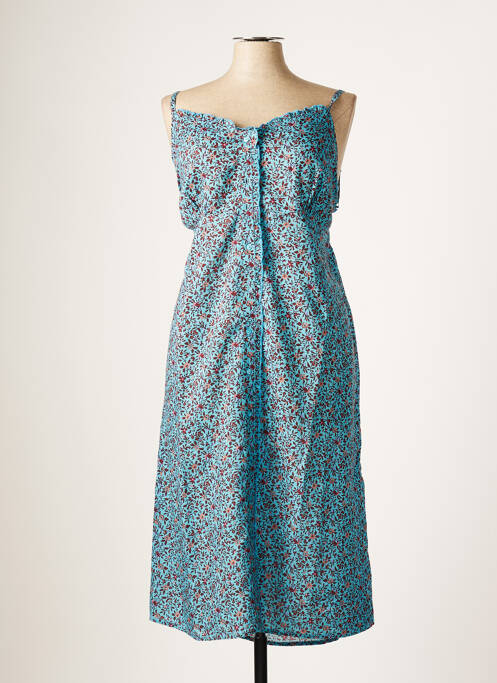 Rochie midi albastru BARANDI femeie