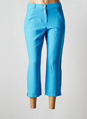 Pantalon trei sferturi albastru CHRISTINE LAURE femeie