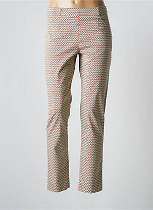 Pantalon drept verde CHRISTINE LAURE femeie