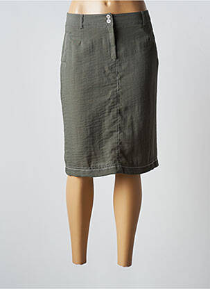 Fustă midi verde CHRISTINE LAURE femeie