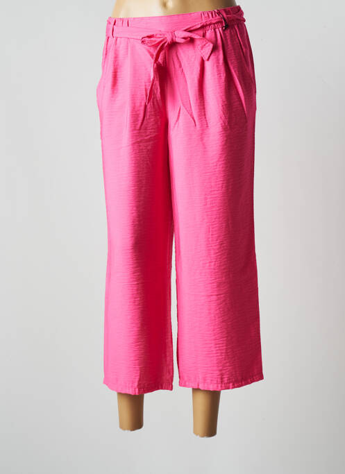 Pantalon trei sferturi roz BETTY BARCLAY femeie