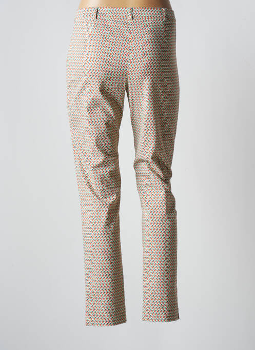Pantalon drept verde CHRISTINE LAURE femeie