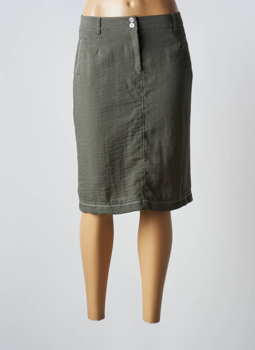 Fustă midi verde CHRISTINE LAURE femeie