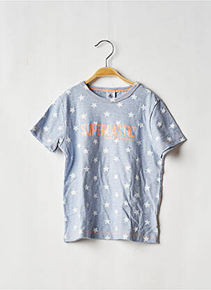 Tricou albastru PETIT BATEAU fată