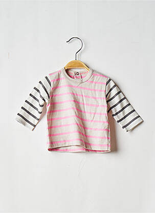 Tricou roz PETIT BATEAU fată