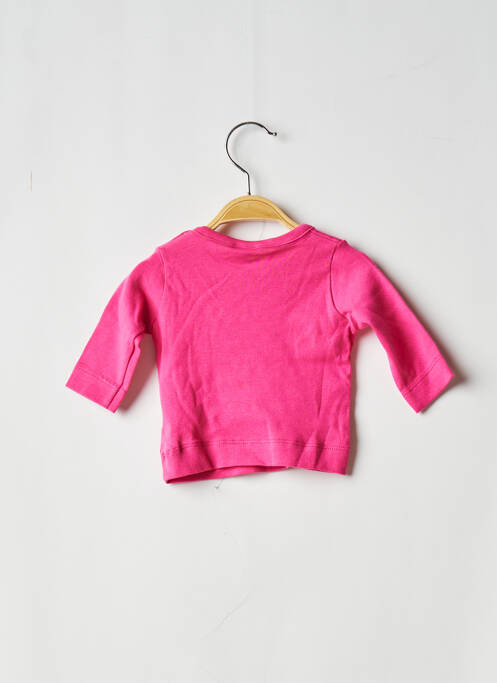 Tricou roz PETIT BATEAU fată