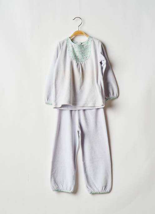 Pijama albastru PETIT BATEAU fată