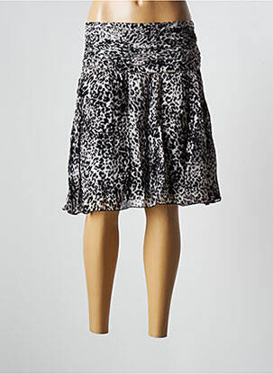 Fustă midi gri ET COMPAGNIE femeie