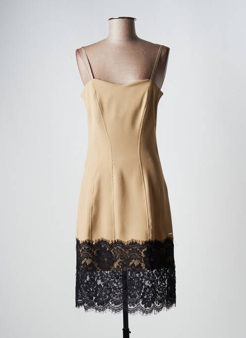 Rochie midi bej RINASCIMENTO femeie