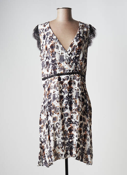 Rochie midi alb HUIT SIX SEPT femeie