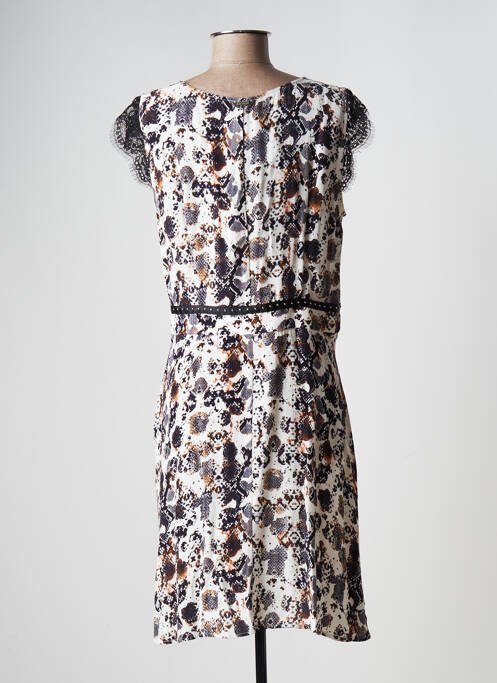 Rochie midi alb HUIT SIX SEPT femeie