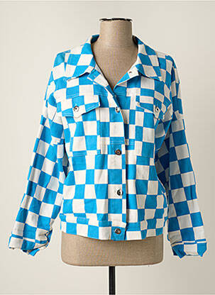 Jachete casual albastru WIYA femeie