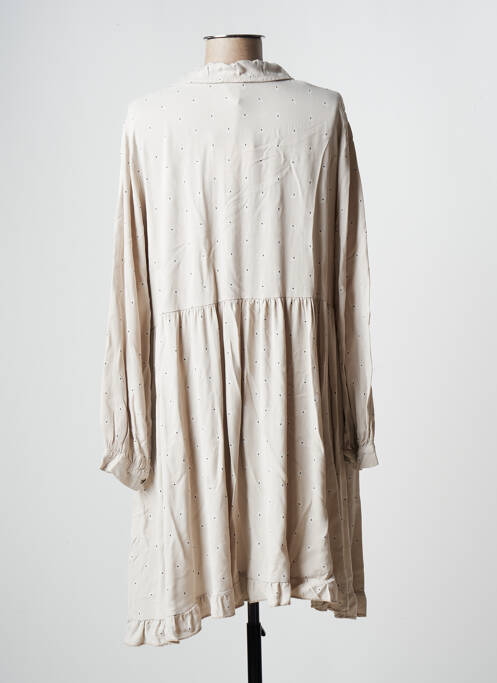 Rochie midi bej WIYA femeie