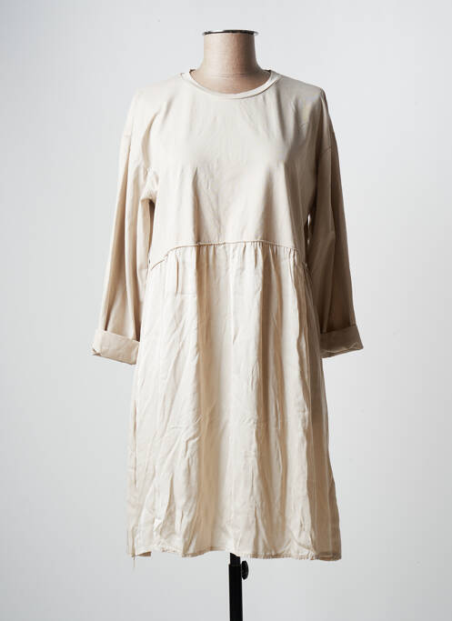 Rochie midi bej WIYA femeie