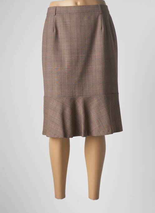 Fustă midi maro KARTING femeie