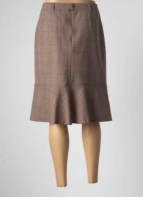 Fustă midi maro KARTING femeie