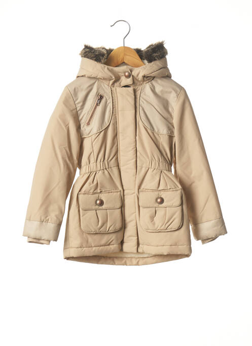 Palton lung bej MARESE fată