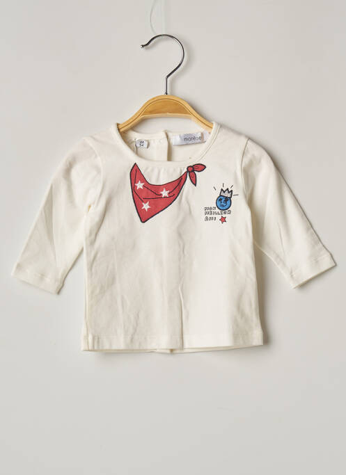 Tricou alb MARESE băiat