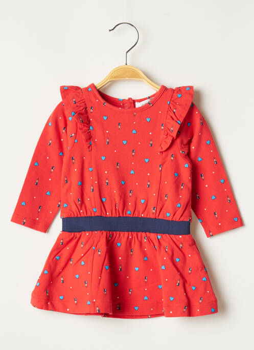 Rochie midi roșu MARESE fată