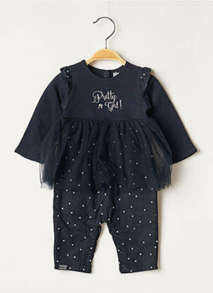 Salopetă-pantalon albastru NANO & NANETTE fată