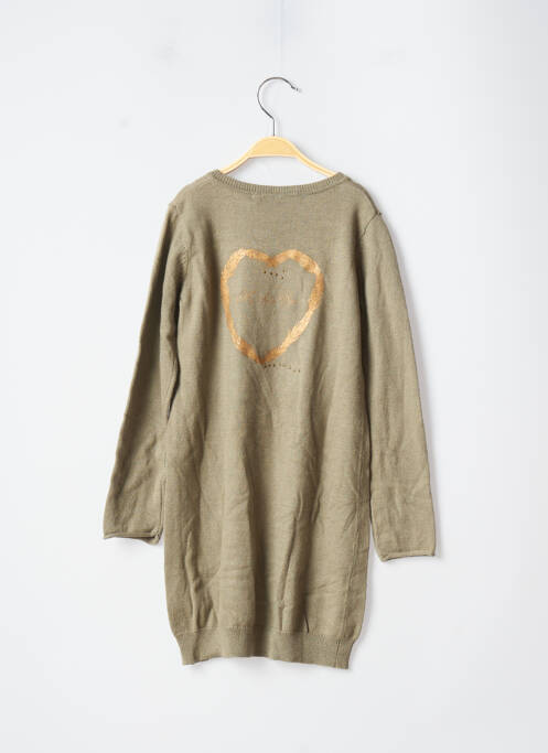 Rochie pulover verde TEDDY SMITH fată