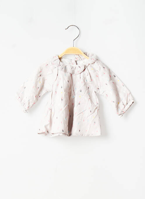 Rochie midi gri MARESE fată