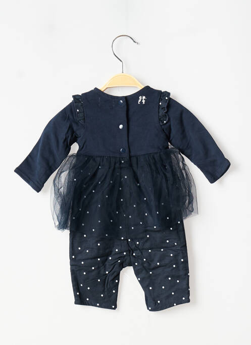 Salopetă pentru bebeluși albastru NANO & NANETTE fată