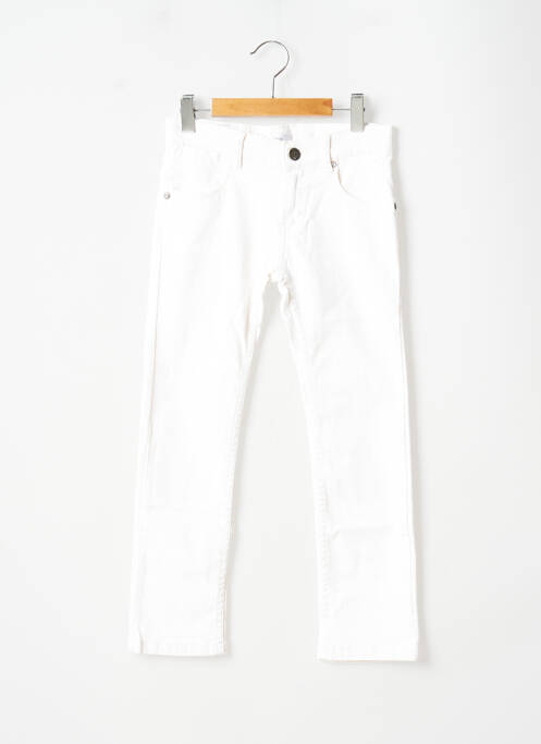 Blugi cu croială slim alb MARESE fată