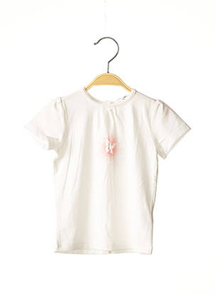Tricou croială cambrată mâneci scurte bej MARESE fată