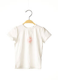 Tricou croială cambrată mâneci scurte bej MARESE fille