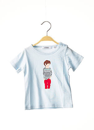 Tricou elasticitate mâneci scurte albastru MARESE băiat